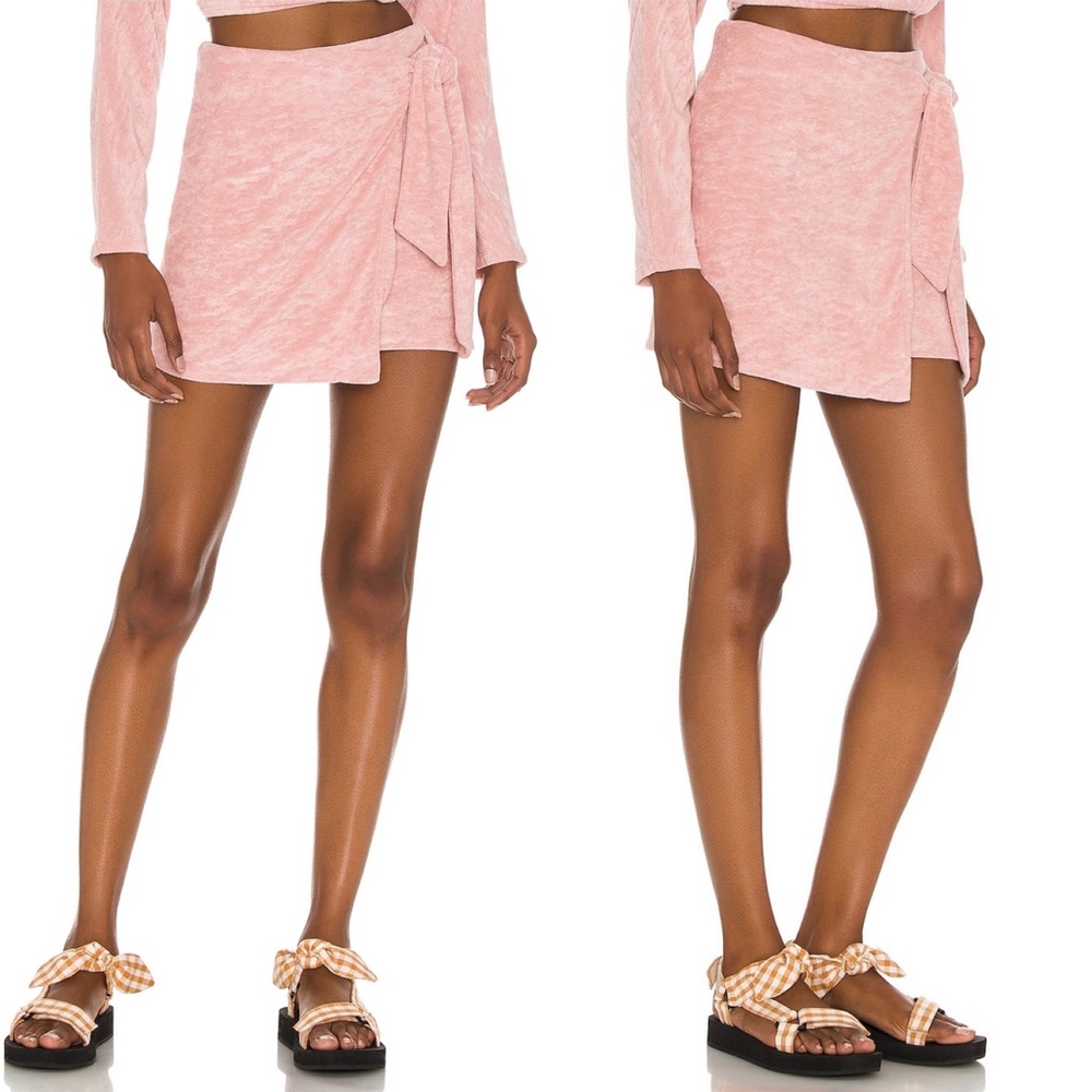 NWT Lovers + Friends Tamara Skirt in Candy Pink